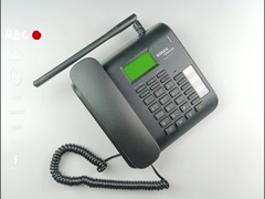 Telefone sem fio fixo do rádio de SIM Hotel Landline Phones MP3 FM