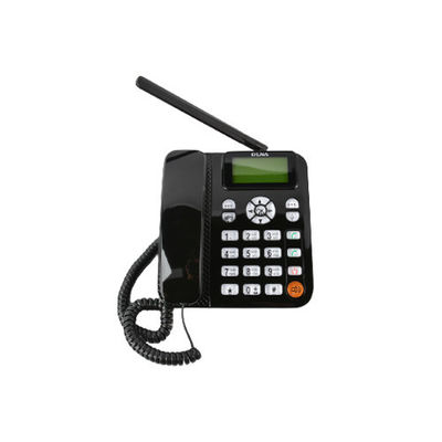 Telefone sem fio fixo do rádio do MP3 FM do telefone da linha terrestre do negócio da bateria de lítio