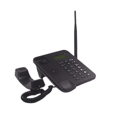 Telefone Desktop sem fio de Sim 850MHz G/M do telefone 2 da mesa da linha terrestre da bateria de lítio