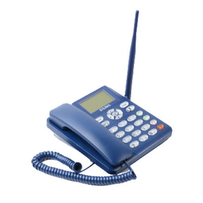 Do telefone sem fio da mesa de DLNA MP3 capacidade dupla da interferência de Sim Gsm Desktop Phone Anti G/M