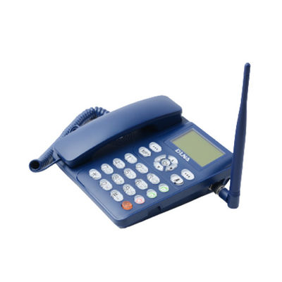 Telefone de SIM Wireless Gsm Desk Mobile do leitor de mp3 do telefone da mesa da G/M da bateria de lítio