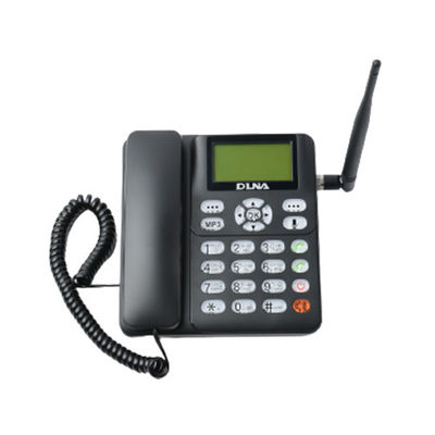 2 confidencialidade de Sim Digital Cordless Phone G/M dois Sim Card Desk Phone Strong