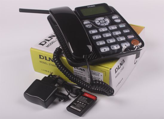 mudo Desktop Reccording de FM MP3 do apoio do telefone DLNAZT668 de 450Mhz CDMA